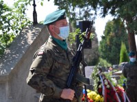 2020.08.24 Otwarcie odnowionego cmentarza żołnierzy Armii Ukraińskiej Republiki Ludowej