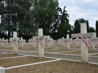 Na cmentarzu San Lazzaro di Savena uczczono 72. rocznicę wyzwolenia Bolonii przez 2. Korpus Polski
