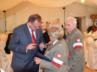 Antoni Łapiński odebrał awans na stopień podpułkownika podczas inauguracji XXXIII Międzynarodowego Zjazdu Łagierników Żołnierzy AK